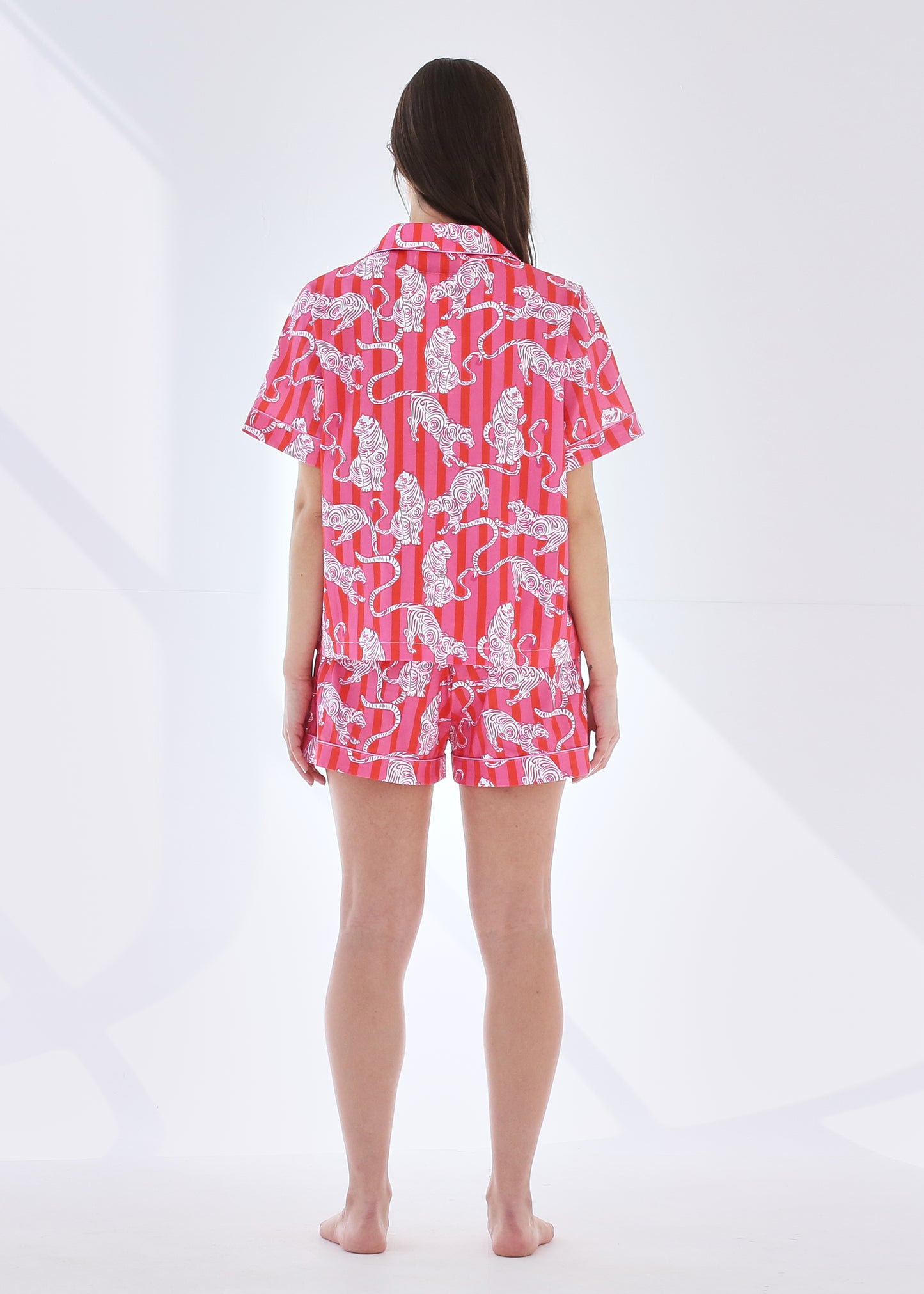 Tiger Stripe Short Set