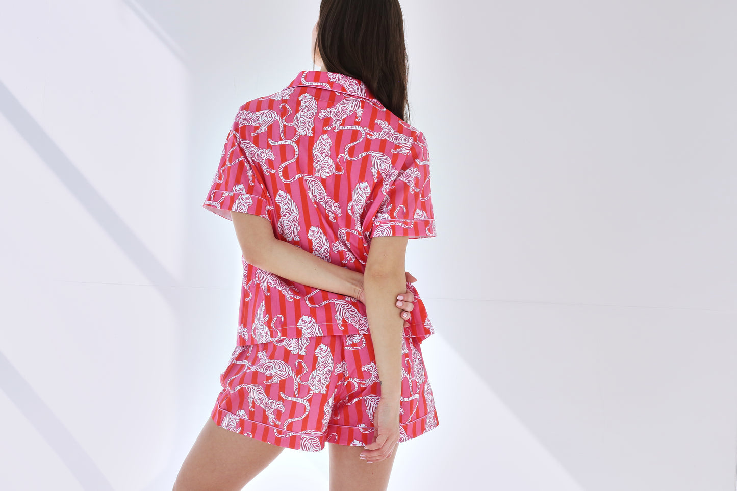 Tiger Stripe Short Set