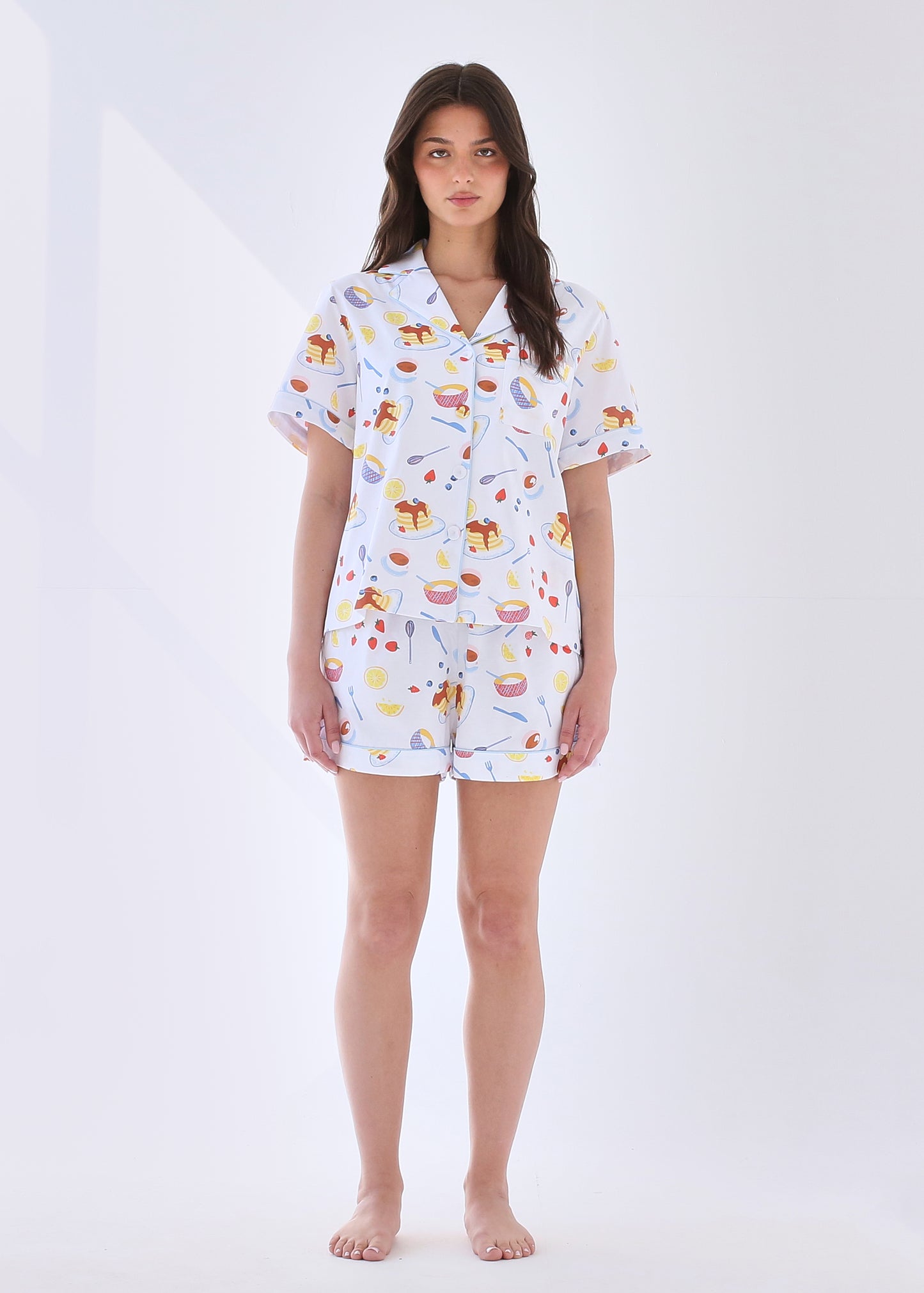 Pancakes Short Set