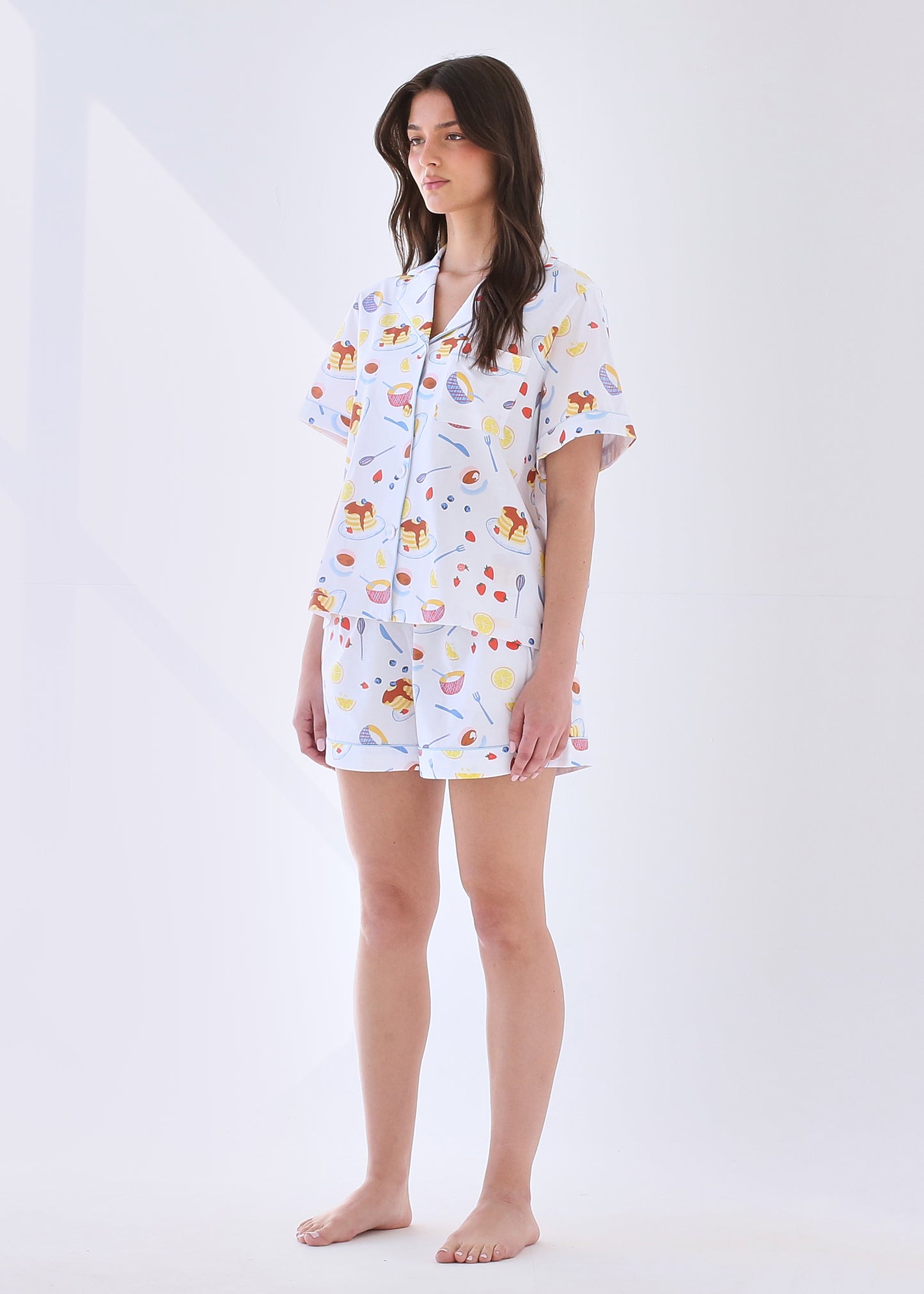 Pancakes Short Set