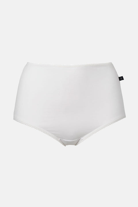 Multipack! 4 Pairs of Women's Bamboo Full Briefs – White