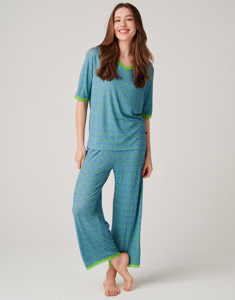 Women's Bamboo Lace Pyjama Set – Blooming Fabulous