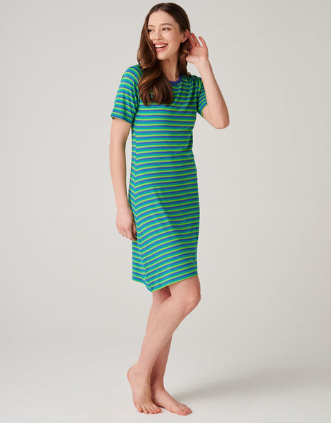 Women's Bamboo Short Sleeve Nightdress – Sunny St Ives