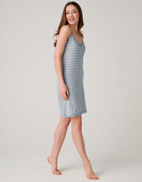 Women's Bamboo Lace Strappy Nightdress – Cornish