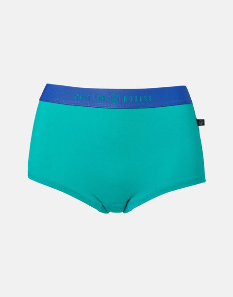 Multipack! 4 Pairs of Women's Bamboo Hipster Boxer Briefs – Perfect Day