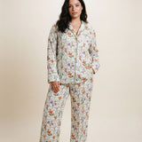 Women's Modal Pyjama Trouser Set - Floral