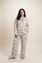 Women's Modal Pyjama Trouser Set - Floral