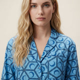 Women's Cotton Pyjama Trouser Set - Celestial