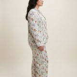 Women's Modal Pyjama Trouser Set - Floral
