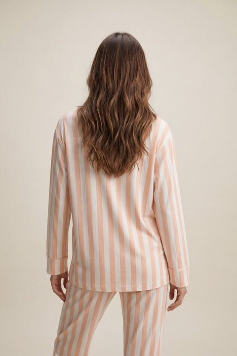 Women's Modal Pyjama Trouser Set - Stripe