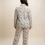 Women's Modal Pyjama Trouser Set - Floral