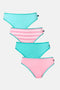 Multipack! 4 Pairs of Women's Bamboo High Leg Knickers – Ice Cream Parlour