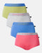 Multipack! 4 Pairs of Bamboo Hipster Boxer Briefs – Fresh Pastels - British Boxers