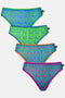Multipack! 4 Pairs of Women's Bamboo High Leg Knickers – Boom Bloom!