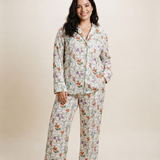 Women's Modal Pyjama Trouser Set - Floral