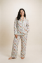 Women's Modal Pyjama Trouser Set - Floral