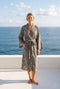 Women's Linen Robe - Wild Thing