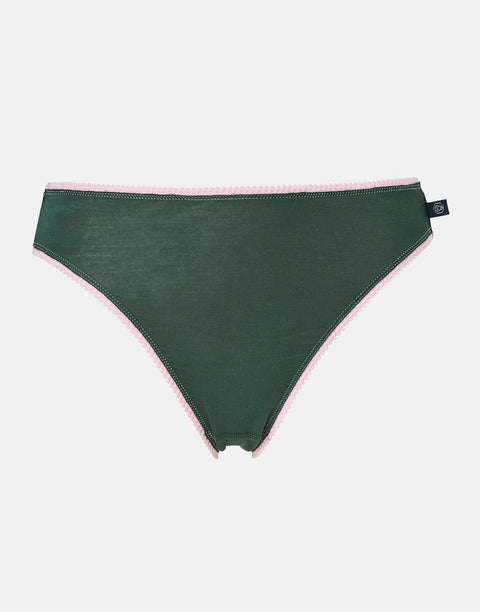 Multipack! 4 Pairs of Women's Bamboo High Leg Knickers – Juniper