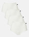 Multipack! 4 Pairs of Women's Bamboo Full Briefs – Ivory