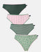 Multipack! 4 Pairs of Women's Bamboo High Leg Knickers – Juniper