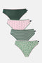 Multipack! 4 Pairs of Women's Bamboo High Leg Knickers – Juniper