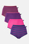 Multipack! 4 Pairs of Women's Bamboo Full Briefs – Cherry Pie