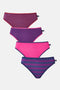 Multipack! 4 Pairs of Women's Bamboo High Leg Knickers – Cherry Pie