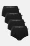 Multipack! 4 Pairs of Women's Bamboo Hipster Boxer Briefs – Kohl Black