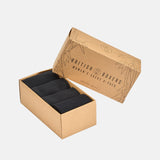 Women's Bamboo Four-Pair Sock Gift Box – Black
