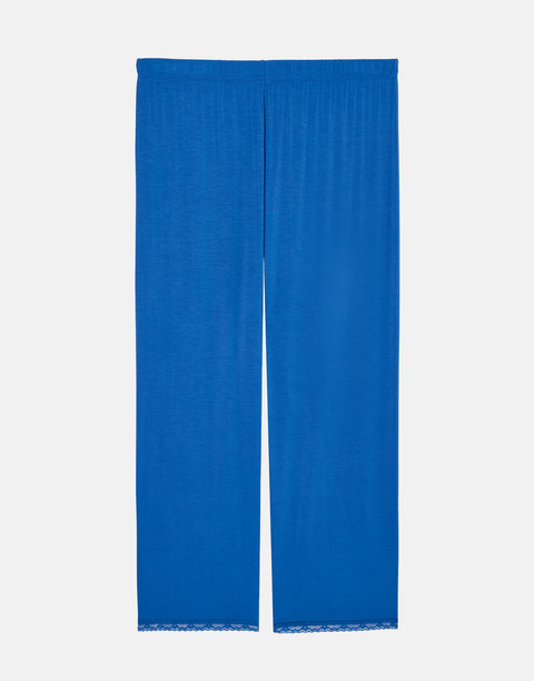 Women's Bamboo Lace Relaxed Pyjama Set – Blue Moon