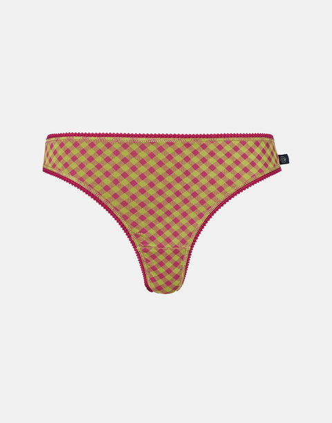 Multipack! 4 Pairs of Women's Bamboo Thongs – Rhubarb Sugar