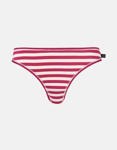 Multipack! 4 Pairs of Women's Bamboo Thongs – Rhubarb Sugar