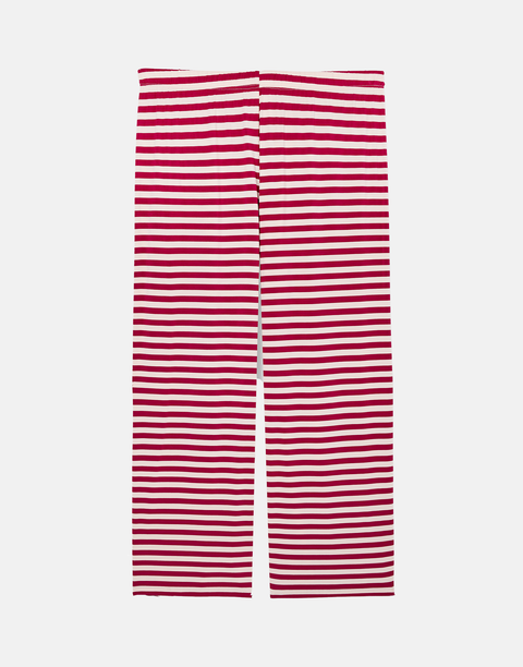 Women's Bamboo Relaxed Pyjama Set – Sugar Plum Stripe