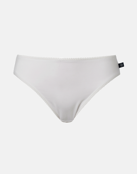 Multipack! 4 Pairs of Women's Bamboo High Leg Knickers – White