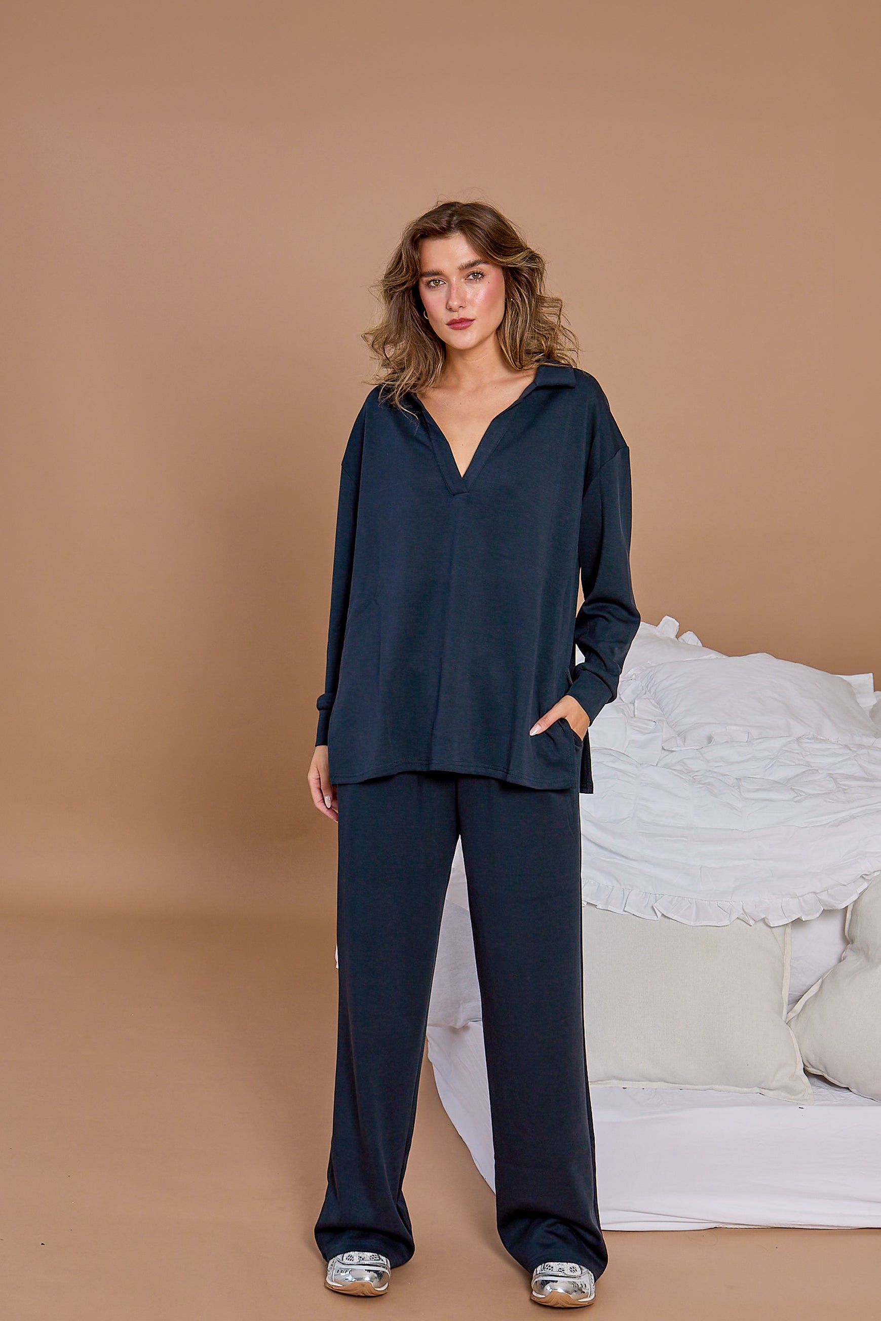 TKMK Lounge wear set 【NAVY】 サイズ1 滝沢眞規子 タキマキ