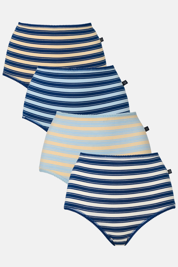 Multipack! 4 Pairs of Women's Bamboo Full Briefs – On The Pier