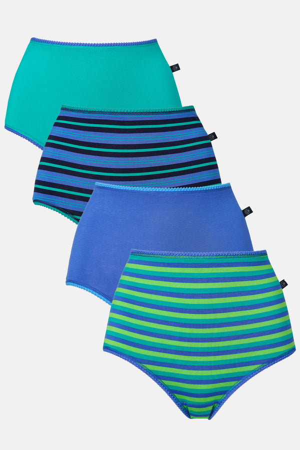 Multipack! 4 Pairs of Women's Bamboo Full Briefs – Perfect Day