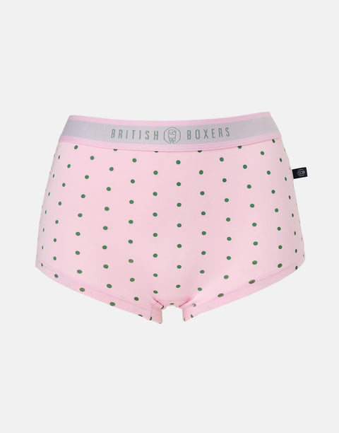 Multipack! 4 Pairs of Women's Bamboo Hipster Boxer Briefs – Juniper