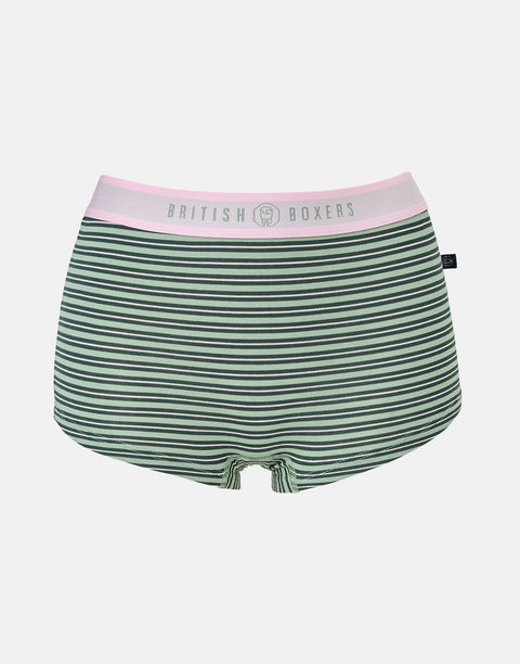 Multipack! 4 Pairs of Women's Bamboo Hipster Boxer Briefs – Juniper