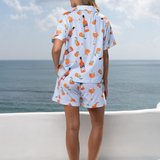 Women's Cotton Pyjama Short Set - Spritz