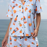 Women's Cotton Pyjama Short Set - Spritz