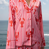 Women's Pyjama Trouser Set - Lobster