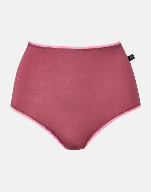 Multipack! 4 Pairs of Women's Bamboo Full Briefs – Bunch of Roses