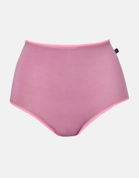 Multipack! 4 Pairs of Women's Bamboo Full Briefs – Bunch of Roses