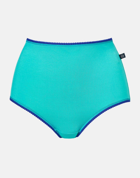 Multipack! 4 Pairs of Women's Bamboo Full Briefs – Seagreen