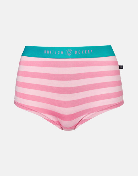 Multipack! 4 Pairs of Women's Bamboo Hipster Boxer Briefs – Ice Cream Parlour