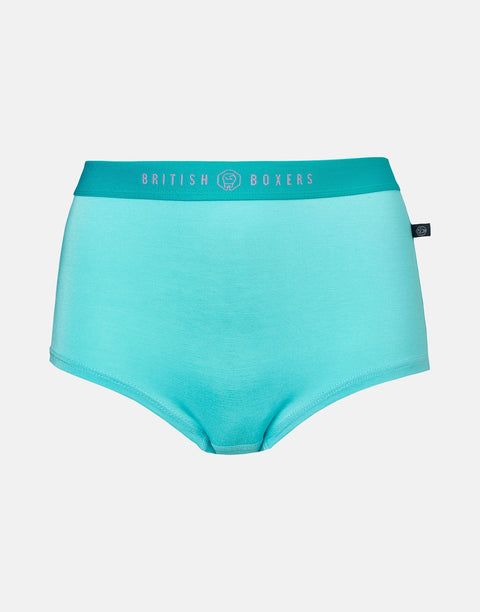 Multipack! 4 Pairs of Women's Bamboo Hipster Boxer Briefs – Ice Cream Parlour