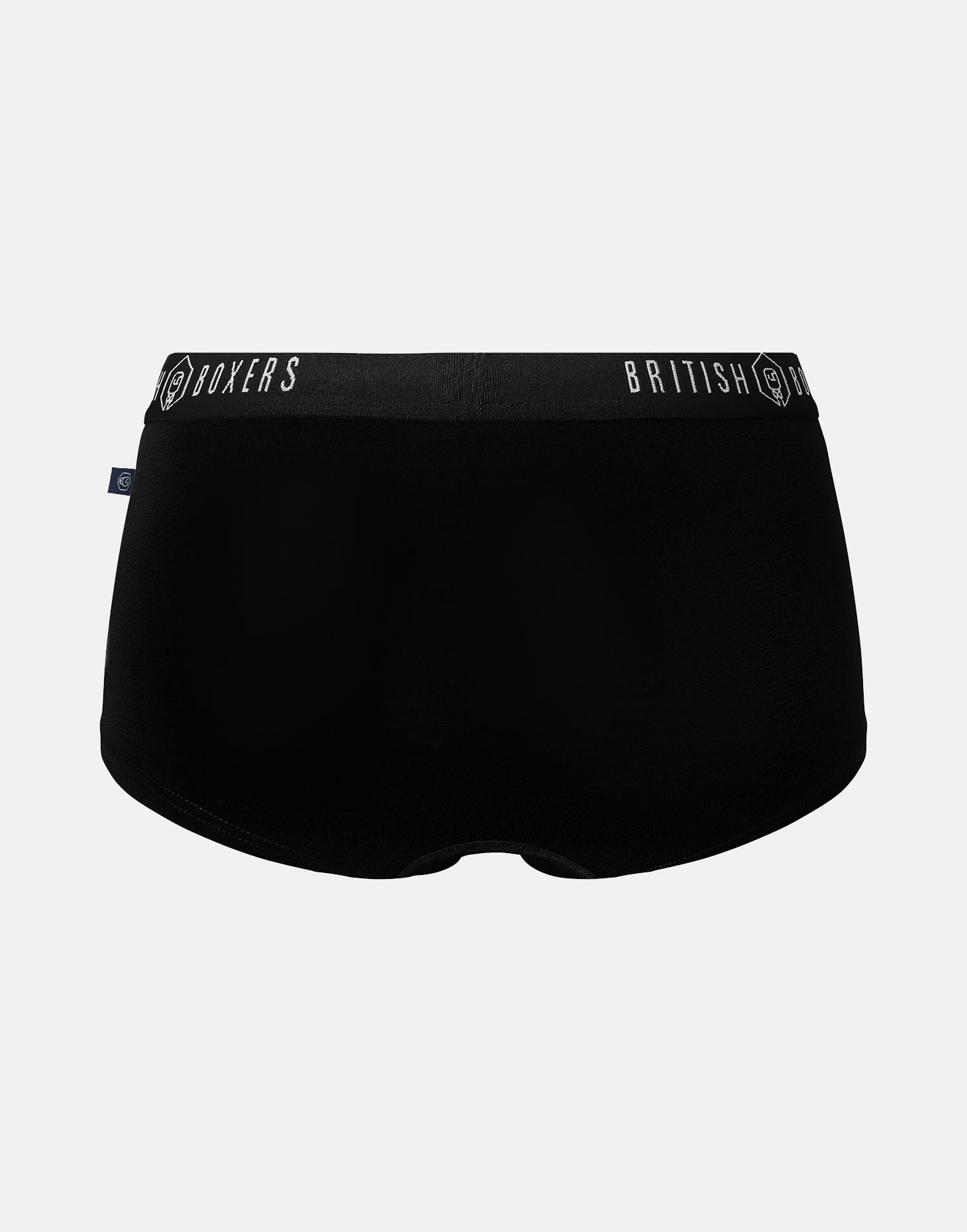 Multipack! 4 Pairs of Bamboo Hipster Boxer Briefs – Kohl Black - British Boxers