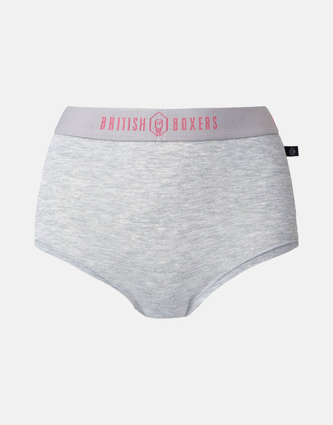 Multipack! 4 Pairs of Bamboo Hipster Boxer Briefs – Fresh Pastels - British Boxers