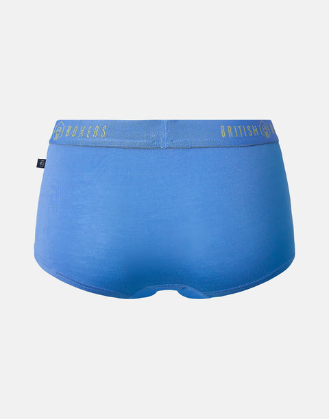 Multipack! 4 Pairs of Bamboo Hipster Boxer Briefs – Fresh Pastels - British Boxers